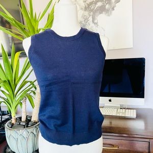 Navy Blue Rib Tank Top (a new day)